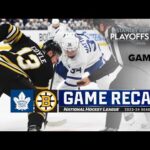 Gm 7: Maple Leafs @ Bruins 5/4 | NHL Highlights | 2024 Stanley Cup Playoffs