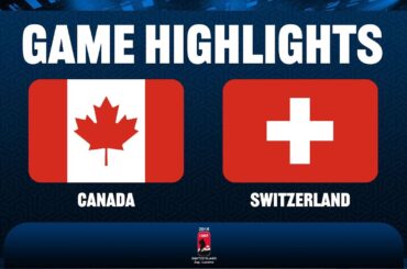 Canada vs. Switzerland - 2015 IIHF U18 World Championship bronze medal game