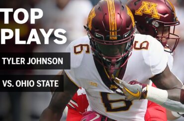 Top Plays: Tyler Johnson Highlights vs. Ohio State Buckeyes | Minnesota | Big Ten Football