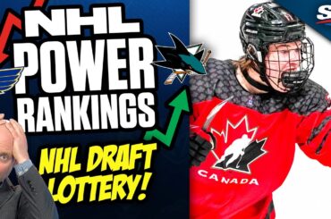 The 2024 NHL Draft Lottery Is Here | Power Rankings