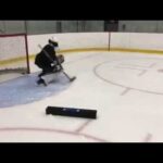 Goalie Training with the TruPasser Rebounder (Alex Carrier, Hockey Perfo @ Sherbrooke, Quebec)