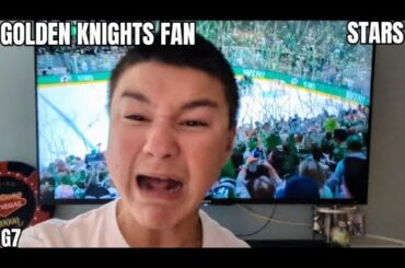 Golden Knights Fan Reacts to Game 7 loss vs. Stars! 2024 NHL Playoffs First Round