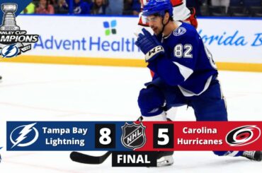 Lightning 8 Hurricanes 5, Preseason Recap Game 3