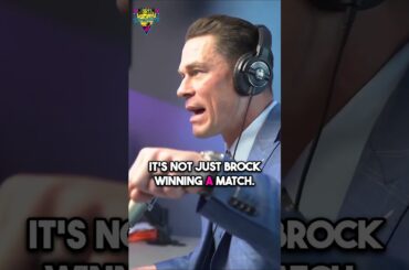 John Cena Explains How Brock Lesnar Squashing Him Came To Be!