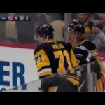 Carl Hagelin's terrific goal from Evgeni Malkin pass (2018)