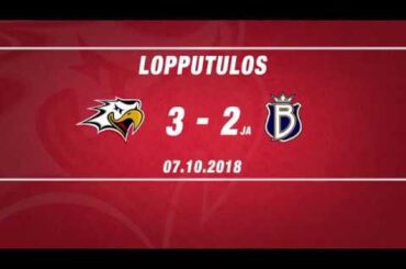 Nuorten SM-Liiga: Sport - Blues (kooste 07.10.18)