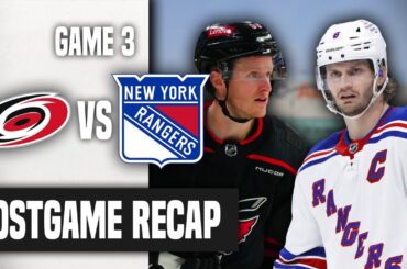 Ranger Fan Reaction Round 2 Game 3┃NYR-3 CAR-2! PANARIN WINS IT IN OVERTIME TO GIVE THEM A 3-0 LEAD