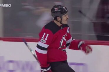 Brian Boyle Scores A Goal On Hockey Fights Cancer Night After A Great Move By Butcher (11/24/17)