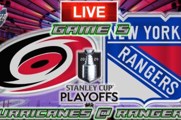 Carolina Hurricanes vs New York Rangers Game 5 LIVE Stream Game Audio | NHL Playoffs Cast & Chat