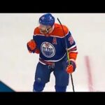 Oilers' Leon Draisaitl Blasts Home Signature Power Play Goal To Open Scoring In Game 4