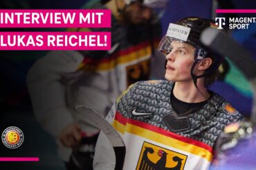 Lukas Reichel im Interview vor dem Spiel gegen Schweden | IIHF Eishockey-WM 2024 | MAGENTA SPORT