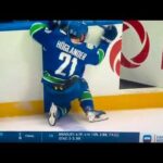 Oilers vs. Canucks Drama: Derek Ryan's Controversial Spear on Nils Hoglander!