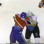 Patrice Brisebois vs Guy Larose