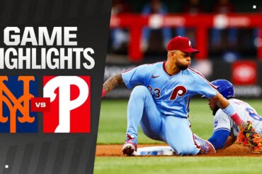 Mets vs. Phillies Game Highlights (5/16/24) | MLB Highlights