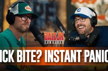 How did Dale Jr React when he found out he was BITTEN by a TICK? | Dale Jr Download