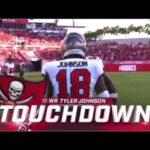 Tyler Johnson first career NFL touchdown catch from Tom Brady! Bucs vs Packers