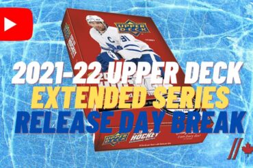 2021-22 Upper Deck Extended Series RELEASE DAY Box Break