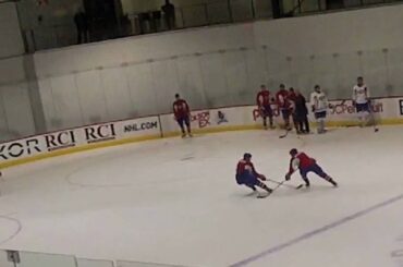 Brisebois vs Weber - Habs Development camp