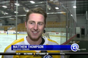 ABC 13 Toledo Interviews Adrian College Hockey Players