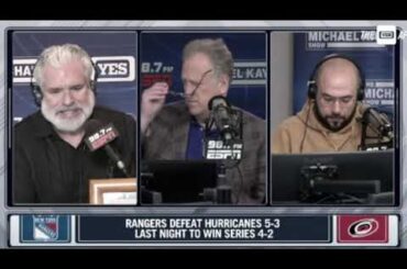 "Natural Hat Trick!" Rangers (Reaction) NHL Playoffs - TMKS Michael Kay Show