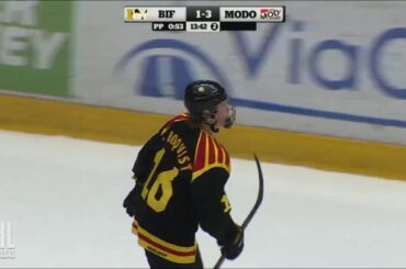 Adam Boqvist 1G vs MODO J20 | Jan 8 2017 | First SuperElit Goal