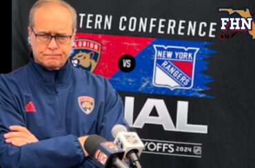 Paul Maurice, Florida Panthers Leave for New York, ECF Date with Rangers