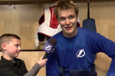 Junior Reporter - One on one with Vladislav Namestnikov - 20170329