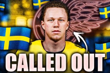 LUCAS RAYMOND JUST GOT CALLED OUT BY THE SWEDISH MEDIA… (Detroit Red Wings News)