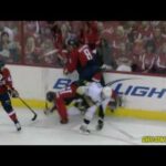 Alex Ovechkin Takes Out Nicklas Backstrom 5/13/2009