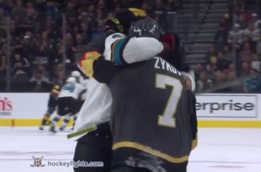 Evander Kane vs Valentin Zykov Sep 29, 2019