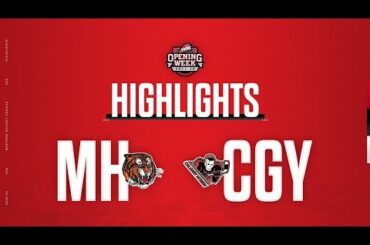 Medicine Hat Tigers at Calgary Hitmen 9/22 | WHL Highlights 2023-24