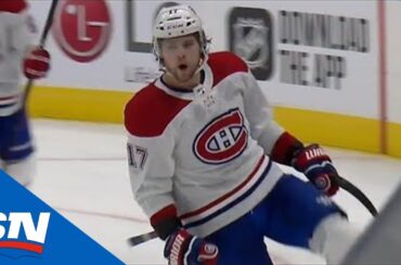 Josh Anderson Scores First Goal As A Member Of The Montreal Canadiens