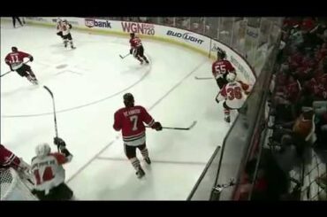 Dan Carcillo Hits Jeff Carter 5/31/10