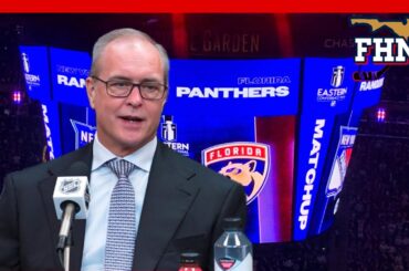 Paul Maurice, Postgame: Florida Panthers 3, New York Rangers 0 (Game 1)