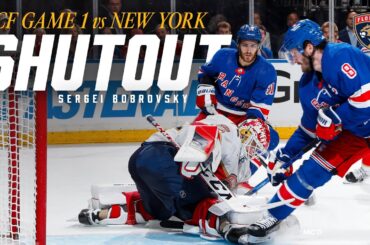 BOB-BY! BOB-BY! Sergei Bobrovsky SHUTS OUT New York in Game 1 of the ECF!