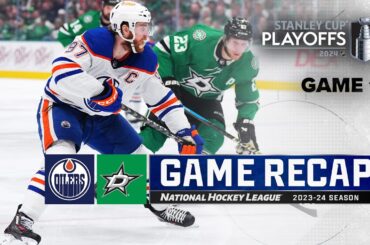 Gm 1: Oilers @ Stars 5/23 | NHL Highlights | 2024 Stanley Cup Playoffs