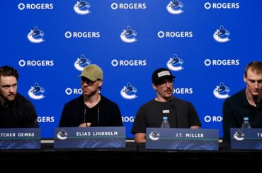 Demko, Lindholm, Miller and Myers - Year End Media Availability 2023-2024