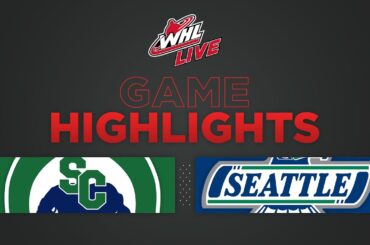 WHL Highlights: Broncos (2) at Thunderbirds (4) - January 31, 2023