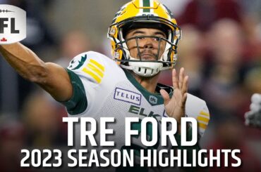 Tre Ford 2023 CFL Highlights