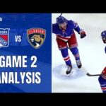 Goodrow Hits OT-Winner in Game 2 to Even Rangers-Panthers Series at 1-1 | New York Rangers