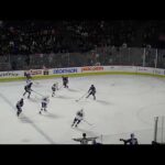 Xavier Ouellet of the Laval Rocket scores vs. the Rochester Americans 10/29/21