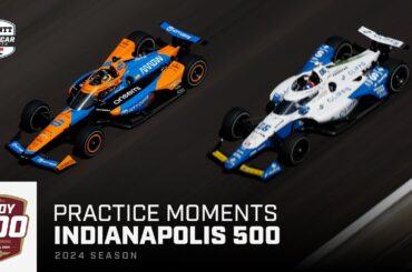 Top moments from Final Practice for 2024 Indianapolis 500 | Extended Highlights | INDYCAR