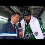 Jamie Benn joins sports netkyle after the Dallas Stars Game 2 victory / 25.05.2024