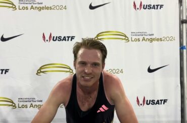 Drew Hunter of Tinman Elite Runs 13:08.57 5000m PB and Olympic Trials Qualifier at LA Grand Prix