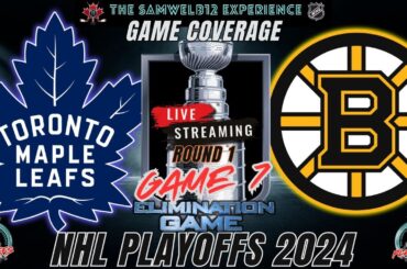 Game 7: TORONTO MAPLE LEAFS vs BOSTON BRUINS live Stanley Cup Playoffs