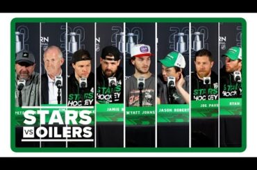 Stars vs. Oilers | Dallas Stars press conference before Western Conference Final Game 1 5.22.24