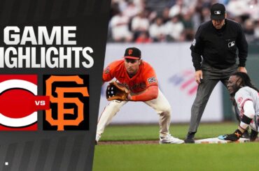 Reds vs. Giants Game Highlights (5/10/24) | MLB Highlights