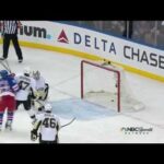 John Moore Scores 1st Goal As New York Ranger 4/3/13 [Against Penguins]