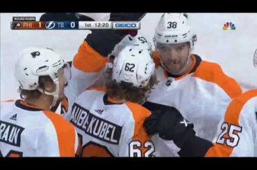 Nicolas Aube-Kubel Goal - Philadelphia Flyers vs Tampa Bay Lightning (8/8/20)