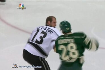 Kyle Clifford vs Zenon Konopka Oct 3, 2013